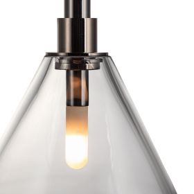 SOAP MINI Small high-quality glass luminaire Minimalistische Halterung in Anthrazit.