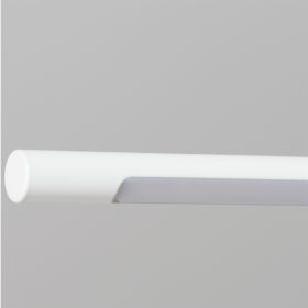 ODD Lange minimalistische LED Hngeleuchte Up&Down Detail des Profils mit 2 cm Dm.