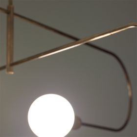 DALY Italian pendant lamp made of brass