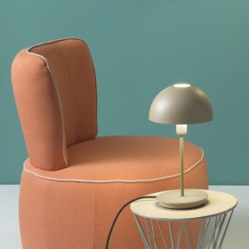 AMEDEO Small design table lamp Stilsichere Tischleuchte  