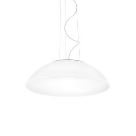 INFINITA pendant light with round opal shade