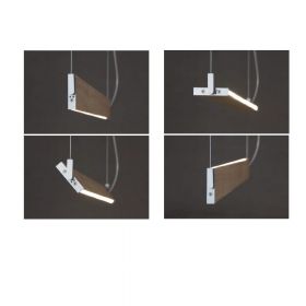 ESPADA Elegante LED Hngeleuchte - 120 cm Rotation der Lichtquelle.