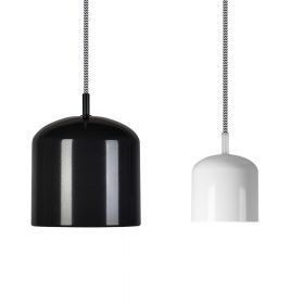 DUO Pendelleuchte in Betongrau oder Azurblau Die Leuchte ist mit dem Durchmesser 15 oder 28 cm zu bekommen.