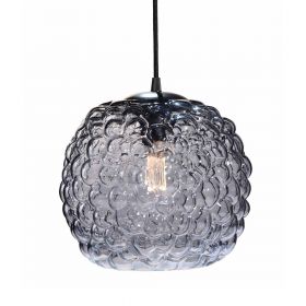 COPLAS Glas-Pendelleuchte Die Rauchglas Variante mit  25 cm.