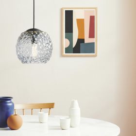 COPLAS Glas-Pendelleuchte Schne Esstischleuchte mit blendfreiem Licht.