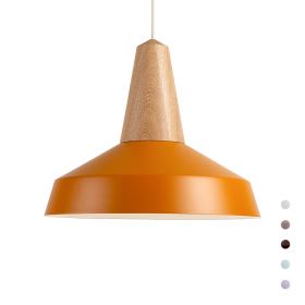 EIKON CIRCUS Large pendant light made of wood and metal