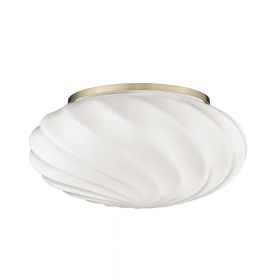 SWING Closed glass ceiling light Ein Lampenglas wie ein Sahnehubchen.