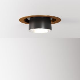 CHAP Dimmable LED recessed spotlight Hochwertiger Einbau-Spot, Schwarz/Bronze.
