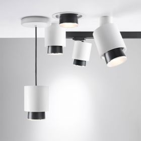 CHAP Dimmbarer LED Spot Design Leuchten Serie mit Strahler-Funktion aus Italien.
