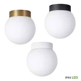 STELLA LED spherical glass ceiling light