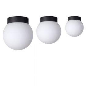 STELLA LED spherical glass ceiling light Die Kugelglas Deckenleuchte gibt es in drei Gren.
