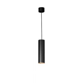 FUNNEL Moderne Spot-Pendelleuchte Schwarze Variante mit 24 cm Lnge.