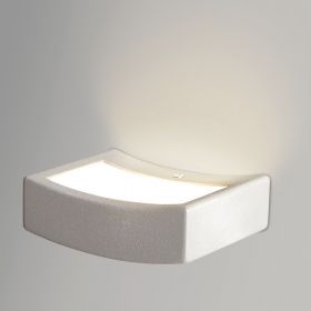 DOLCE Moderner LED Wandfluter Indirekte Wandleuchte. Farbe sand wei.