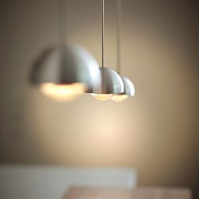 LEDIZIA Kleine Design Pendelleuchte mit Sensordimmung Minimalistische warm weie Beleuchtung.