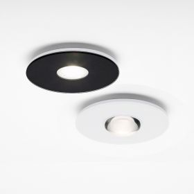 TET Flat surface-mounted spotlight, dimmable