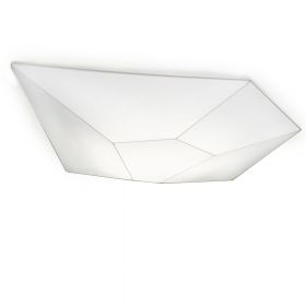 HALLEY Large asymmetrical design ceiling light