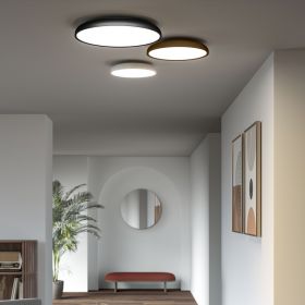ZERIO Flat design ceiling light, dimmable Wohnzimmer Deckenleuchten - dimmbar.