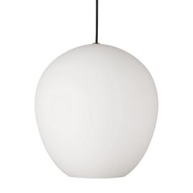 NOOK Opalglas Pendelleuchte Groe Hngeleuchte mit bauchigem Glas.