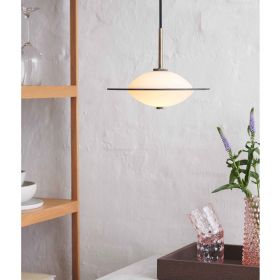 ORBIT Extraordinary pendant light Pendellampe mit Saturn-Design.