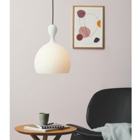 LYRIC Opalglas Pendelleuchte organisch Aussergewhnliche Esstisch-Leuchte.