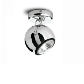 BELUGA CHROM Small wall and ceiling light