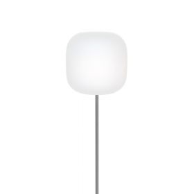 MUREA Mittelfu-Bodenstehleuchte mit Opalglas Bodenstehleuchte mit Opalglasschirm.