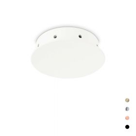 Round ceiling canopy with 8 outlets