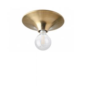 ZONG brass ceiling light in 70s style