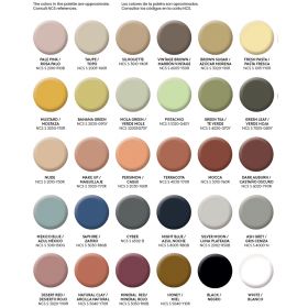 LALU Elegante Design Tischleuchte Farbpalette fr Lampenschirm.