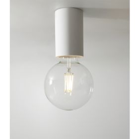 KIRO Lampenhalterung mit E27 Fassung Schlichte Lampen-Deckenhalterung fr E27 Leuchtmittel.