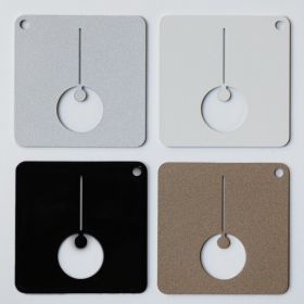 INFINITY Wandleuchten mit Erweiterungsmodulen Farben der Leuchte in Schwarz, Wei, Grau und Sand.
