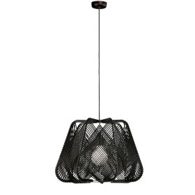 NOWA Pendellampe mit geometrischem Schirm Groe Pendellampe geometrisch, schwarz.