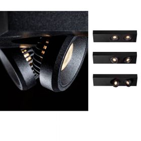 DOMINO SFEROS Dimmable ceiling spotlight Ausklappbare und bewegliche Spots.
