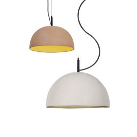 ABSIS pendant lamp with ceramic lampshade