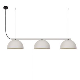 ABSIS hanging lamp 3-light 120 cm long