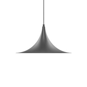 TULIP pendant light with curved lampshade