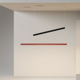 BORS Linien-Pendelleuchte im Industriestil