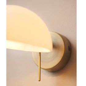 JLLAND Kleine Wandleuchte Kleine Wandlampe in Messing-Antik.