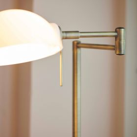 JLLAND Bodenstehleuchte mit Ausleger Leuchte mit beweglichem Arm.