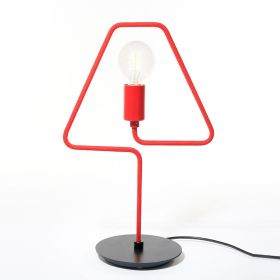 A SHADE Design table lamp Rote Design Tischlampe.
