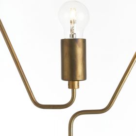 A SHADE Design table lamp Tolle Messing-Oberflche der Leuchte.