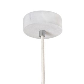 KONKO Concrete concrete pendant light with conical shade Deckenbaldachin aus Beton.
