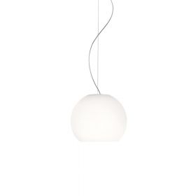 BALL Opalglas Doppelpendel Glas-Pendelleuchte fr schnes Licht am Esstisch.
