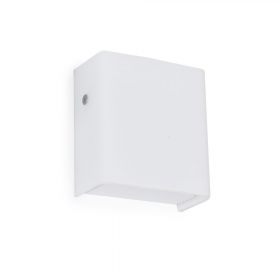 RADAR Small wall light with opal glass