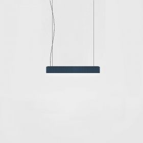 DUNE Linear pendant light with wavy front