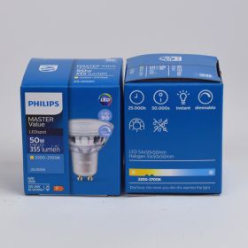 PHILIPS GU10 LED Spot Dim to warm mit sehr guter Lichtqualitt