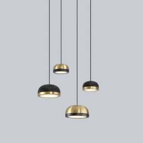 POLLY Italian LED pendant light with 4 lights