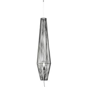 BALTO Long pendant light with plug and switch