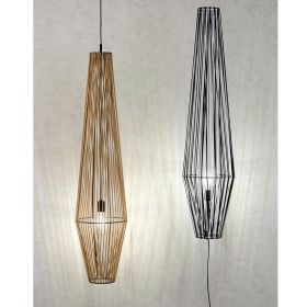 BALTO Long pendant light with plug and switch