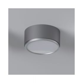 KAPS Small LED ceiling light Kleine, helle Deckenlampe, Schwarz/Silber.
